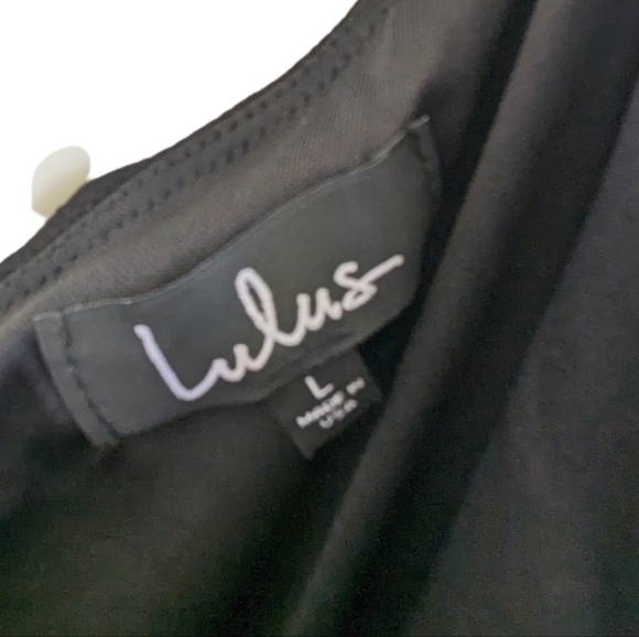 Lulu's So Amazed Black One Shoulder Maxi Dress - Picture 9 of 9